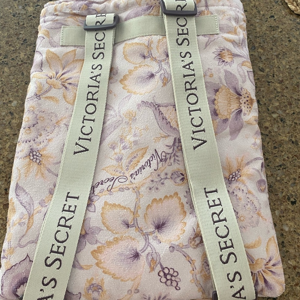 Victoria's Secret Floral Drawstring Bag